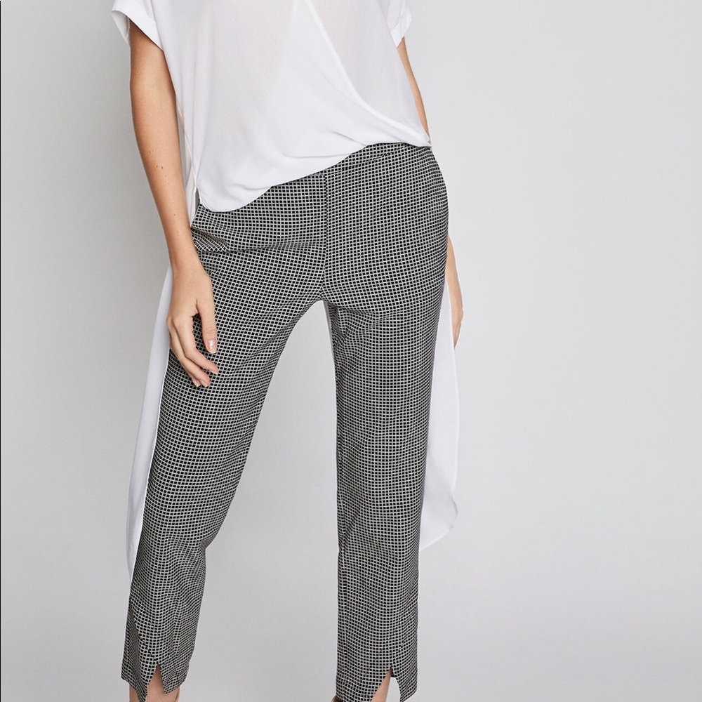 Mini Windowpane Crop Pant - Picture 4 of 5